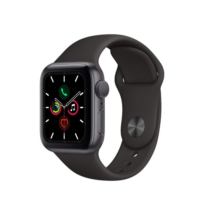 SKU-02-GPS 44MM Space Gray Aluminum w Black Sport Band SKU-02-GPS 44MM Space Gray Aluminum w Black Sport Band