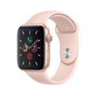 SKU-07-GPS 44MM Gold Aluminum w Pink Sand Sport Band